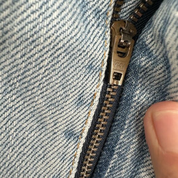 Vintage LEVIS 550 Baggy Women’s Dad Jeans‎ 24 Faded Creased USA Y2K size small - Picture 5 of 16